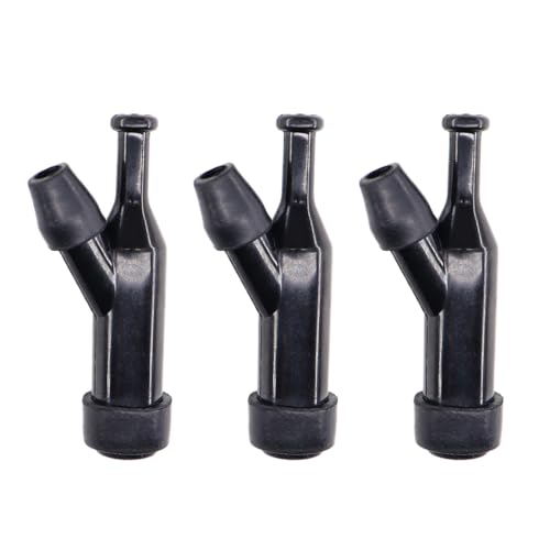 MCHNIC Lot de 3 connecteurs de bougie d'allumage pour moteurs Honda GX120 GX160 GX200 GX240 GX270 GX340 GX390 pour une connexion plus sûre entre la bougie d'allumage et les câbles d'allumage