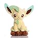 wdsheng Anime Pokemon Peluche De Juguete Leafeon Kawaii Juguetes De Peluche Muñeca Suave, Regalo De Cumpleaños para Niños 27Cm