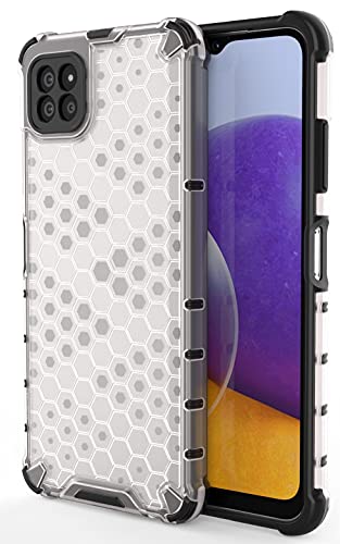 Image of Glasgow Back Case Cover Designed for Samsung Galaxy F42 5G - Transparent