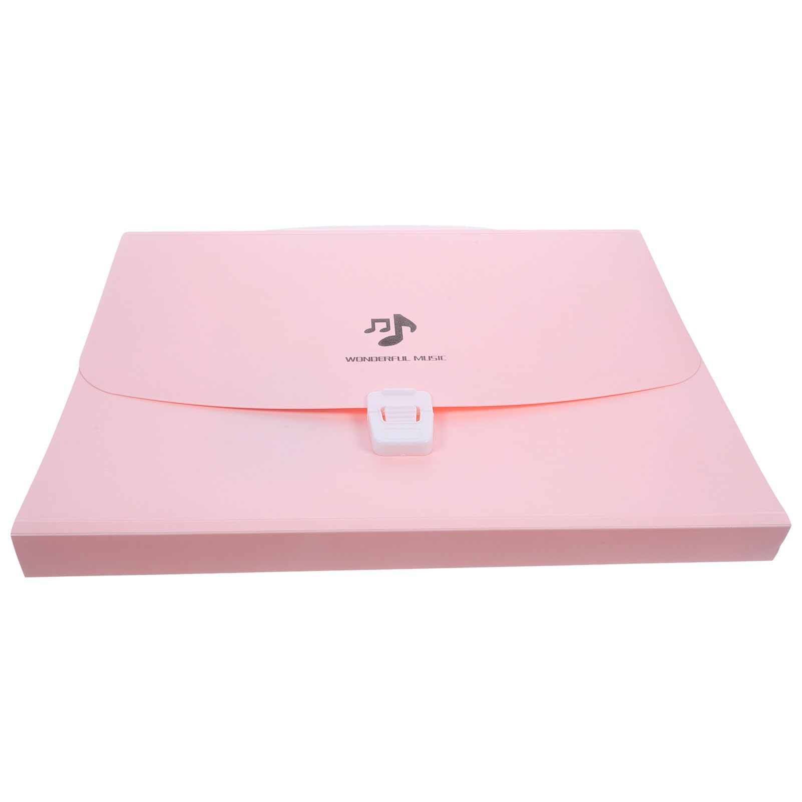 Organizador de carpetas en acordeón Carpeta de archivos expandible tamaño carta rosa 12,9 x 10,6 x 1 pulgada