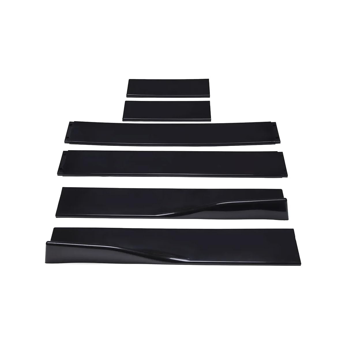 Amazon.com: Gloss Black Side Skirts Extension Lip Fit for 2018