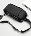 HOXSURY Sling Backpack USB Anti-Theft Waterproof Chest Daypack Casual Shoulder Bag (Black)