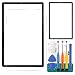 Produktbild SRJTEK Kompatibel mit Samsung Galaxy Tab S5e Frontscheibe Glas T720 Objektiv Panel T725 Ersatz (kein LCD-Display, kein Touchscreen)