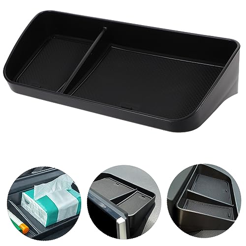 Boîte de rangement adhésive et résistante pour console centrale de voiture - 2