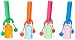 Party Clacker Noisemakers | Multicolor | 4 Pcs
