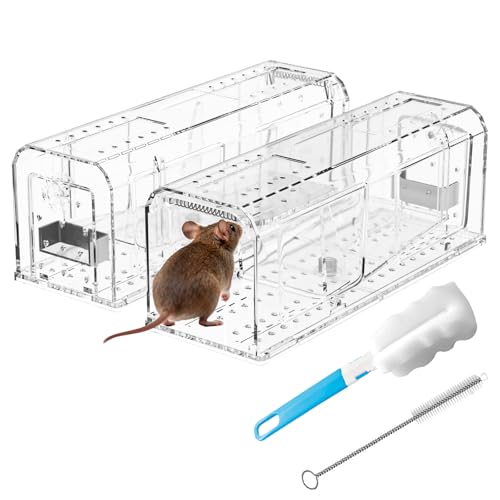 2 Pack Humane Mouse Trap – Reusable Catch & Release