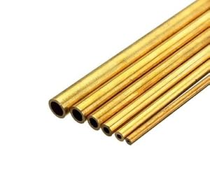 WEKOW 3PCS Messingrohr Set, 7MM