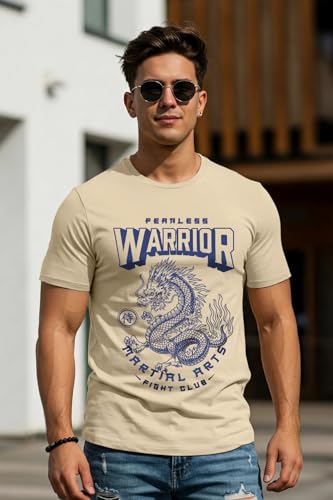 Image of Veirdo Pure Cotton Regular Fit AestheticGraphic Printed Round Neck Half Sleeve T-Shirt Pack for Men (Combo of 3) (Green,Red,Swanwhite,Black,Navy Blue,White,Brown,Royal Blue)
