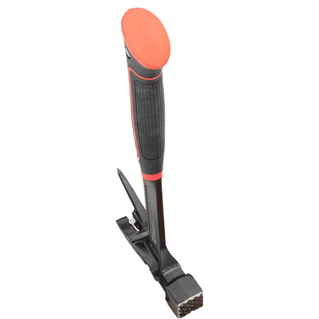 Würth Profi Latthammer 600g - extrem robuster und aus einem Stück voll geschmiedeter Hammer mit 2K Griff und Magnethalter, Zimmermannshammer, Länge 33cm | 0715733130