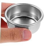 VALICLUD 2pcs Stainless Steel Coffee Machine Filter Screen Portafilter Basket Replacement for Espresso Maker Use in Home Office Brewing - Image 4