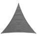 Produktbild Windhager Sunsail Adria Dreieck Granit, Sonnensegel, Sonnenschutz, UV-Schutz, witterungsbeständig und atmungsaktiv, 5 x 5 m (gleichschenkelig), 10969