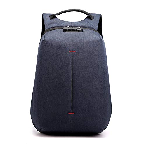 Laptoptasche Rucksack Diebstahlsicherer Rucksack 15,6-Zoll-Laptoptasche   Männer Frauen Wasserdicht Urban Black Schulrucksack Mit Großer Kapazität