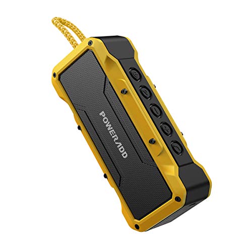 POWERADD MusicFly II 36W Portable Wireless Bluetooth Speakers, IPX7 Waterproof Bluetooth Speaker