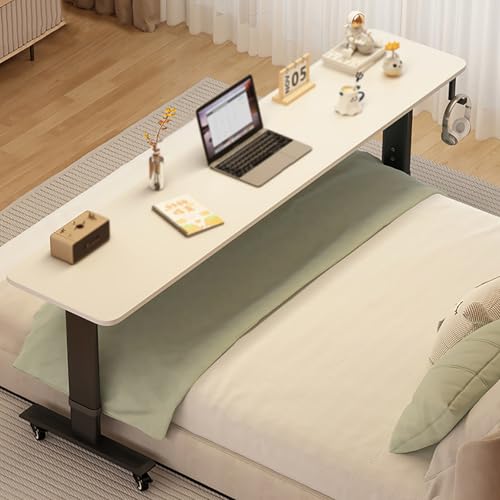 Table de lit réglable bureau de lit King-Size mobile pour manque d'espace