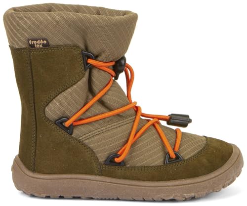 Froddo Barefoot Tex Track Wool, verde oliva, 31 EU