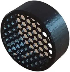 Capa Colmeia Quebra Sol Para Luneta 3-9x40 Anti Brilho Solar