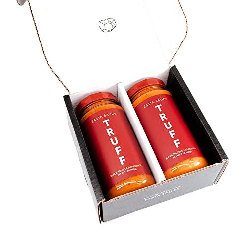 Truff Pasta Sauce, Black Truffle Arrabbiata | Tomato Sauce For Pasta, Pizza, And More | Non-Gmo, Vegan, Pack Of 2 (Arrabbiata/Arrabbiata, 2 Count) #TOP3