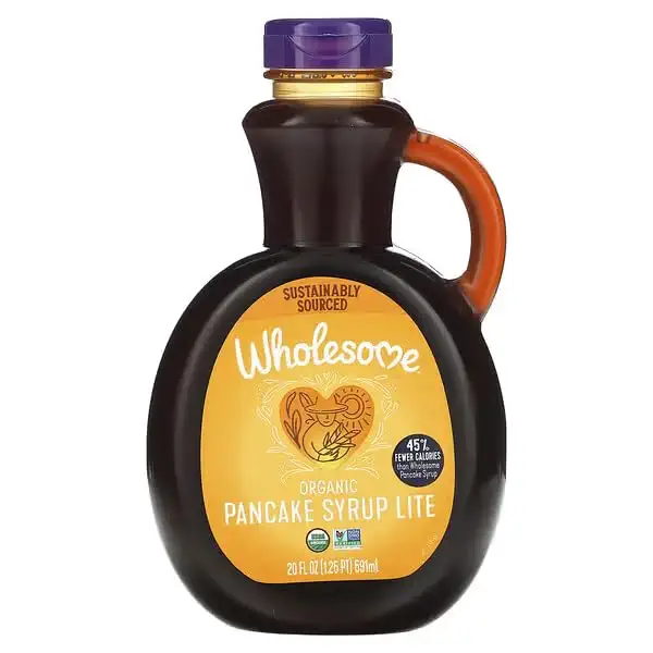 Wholesome Organic Lite Pancake Syrup, 20 FZ 1
