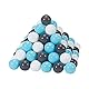 Knorrtoys 56764 - Bälleset ca. Ø6 cm - 100 balls/creme/grey/lightblue