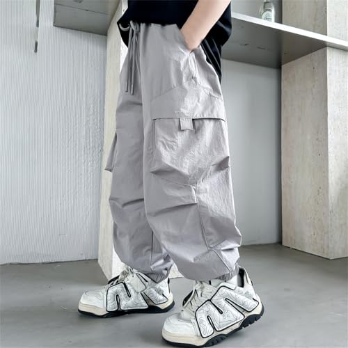 SANGTREE Boys' Quick Dry Cargo Jogger Pants, 4-16 Years4