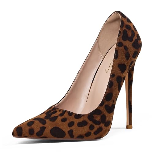 Image of Elisabet Tang High Heels, Women Pumps Pointed Toe Stilettos 4.7 inch /12cm Sexy Heels Party Shoes