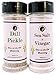 Premium | CORN on the COB Seasonings | Variety 2 Pack | Large Shakers | Sea Salt & Vinegar Corn on the Cob Seasoning | DIll Pickle Corn on the Cob Seasoning | Calorie Free Premium | CORN on the COB Seasonings | Variety 2 Pack | Large Shakers | Sea Salt & Vinegar Corn on the Cob Seasoning | DIll Pickle Corn on the Cob Seasoning | Calorie Free