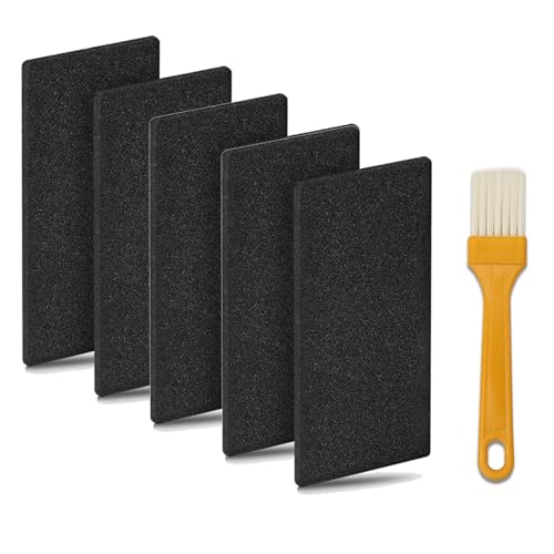 Eowppue Confezione da 5 Spugne Filtranti per Asciugatrice – Filtro di Ricambio Riutilizzabile 225 x 107 x 8 mm, Elemento Filtrante in Spugna