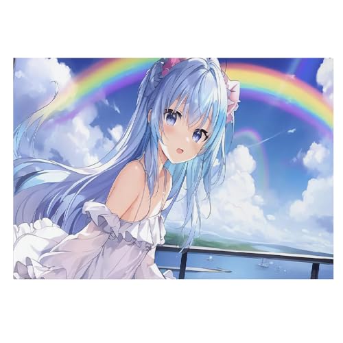 Póster de anime LIAZLIUT de 50x70 cm para llenar de color y vida tu sala de estar