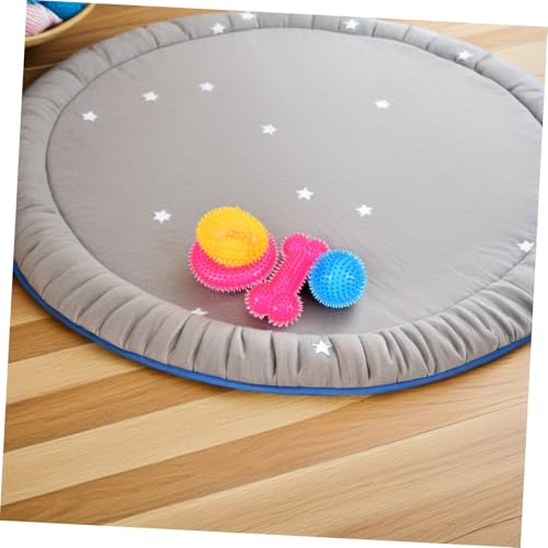 TOBBOMEY 4stücke Kauball Für Hunde Zum Kauen Und Zahnwechsel Geeignet Für Welpen Und Große Rassen Mit Einzigartiger Textur Und Form Für Lebhafte Beschäftigung Leicht Zu Reinigen Und