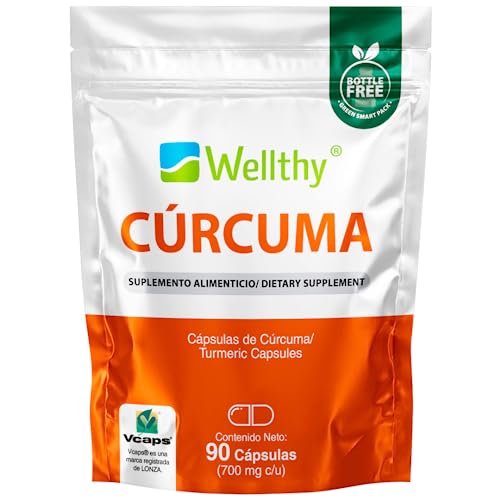 pastillas curcuma Marca WELLTHY