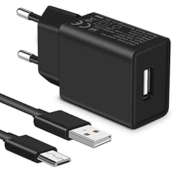 Cargador Micro Usb El Corte Ingles MatauMahi Cargador USB 5V1A y Cable Micro-USB, Enchufe USB de 5W, Adaptador para Teléfonos Móviles, Tabletas, Lectores de Libros Electrónicos, Juguetes y Otros Dispositivos con Interfaz Micro-USB