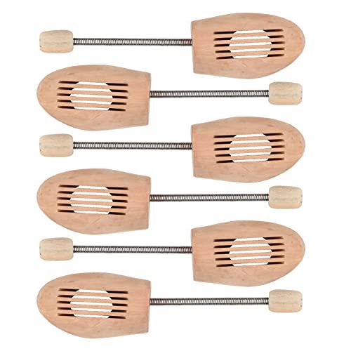 Comfort Concept Holz, Gr. 42/43 Herren, 3 Paar Schuhspanner, Holzfarben Cover