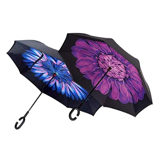 Windproof Inverted Umbrella Set of Two