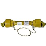  TronicXL Profi Zapfwelle Gelenkwelle für Traktor 70-88 cm 35 PS 460 NM 3/8 zb für kompatibel mit Deutz Fendt Eicher Güldner Fahr Lanz McCormick Man Schlüter Fahr Traktoren Antriebswelle Welle