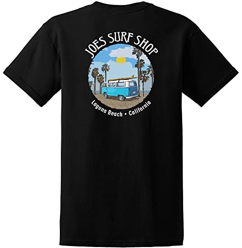 Amazon.com: JOES SURF SHOP Surf Bus Heavyweight Cotton Tee