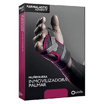 Farmalastic Advance Muñequera Inmovilizadora Palmar T1, 1Ud