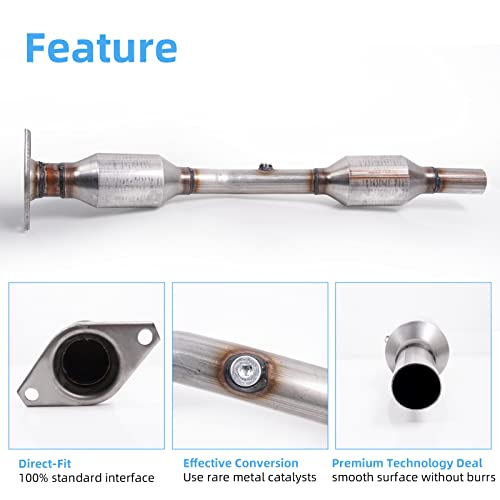 image for Aumzong 53717 Front Catalytic Converter Compatible with 2003-2008 Toyo