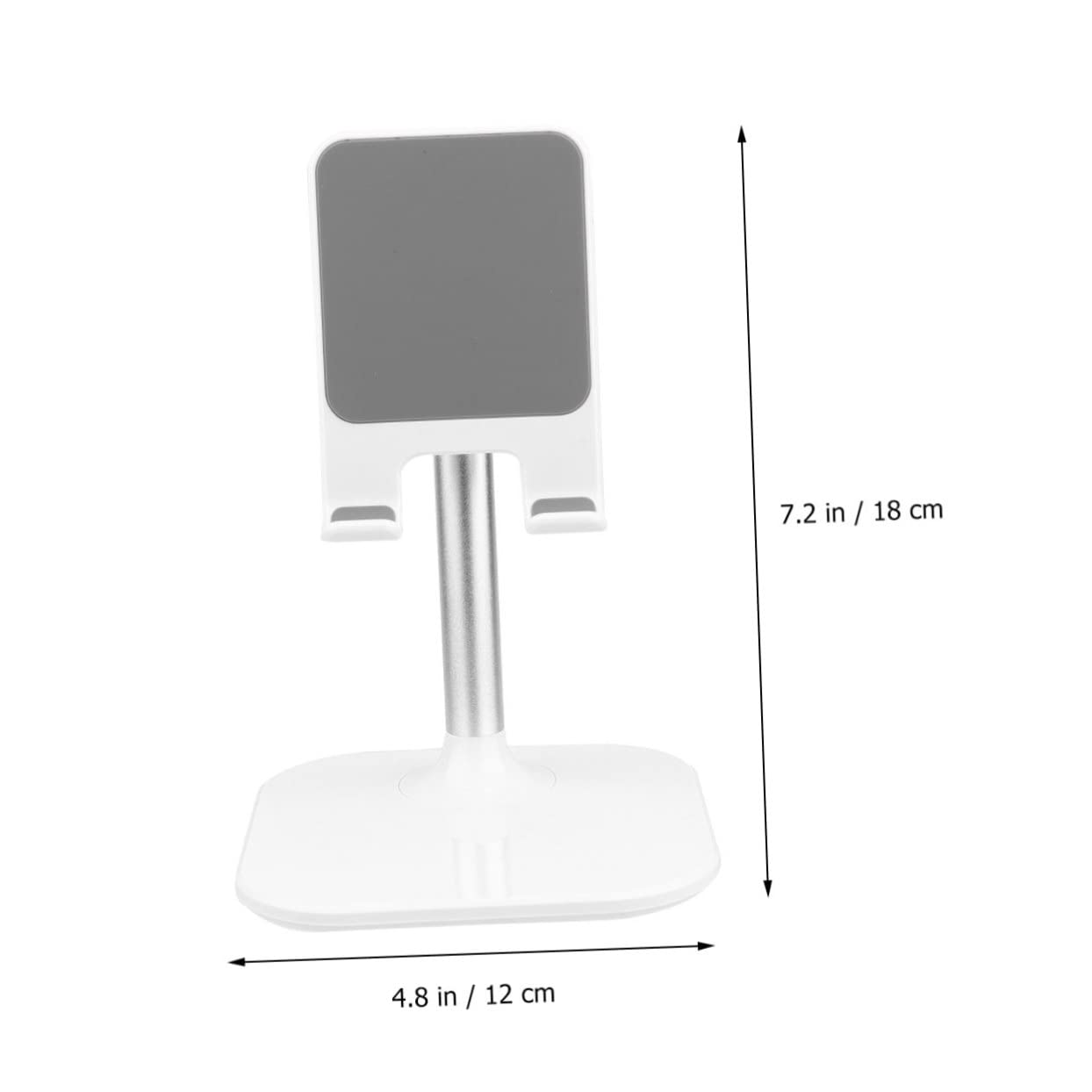 Gatuida 2piezas Soporte para Tablet y Móvil Base Telescópica para Escritorio Compatible Smartphones y Tablets Ver Videos Videollamadas Color