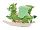 Rutsch-Drache | Plüsch-Schaukelspielzeug | Trudi | 33x48x72cm | XXL | Rocking Animals | Modell 29807