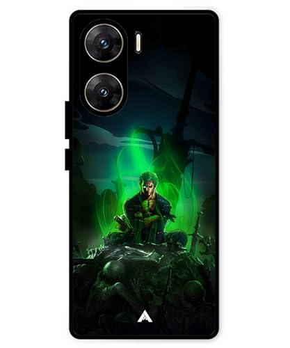 Image of Premium Anime 1 Case for Vivo v29e (Glossy Finish) Soft-Touch Metal TPU Back Cover, Shockproof, Designer, Aesthetic Mobile Phone Case