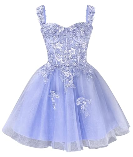 Ftupza Lace Tulle Homecoming Dresses Short Off Shoulder Cocktail Dresses Beaded DAMA Dresses Lace Party Gown