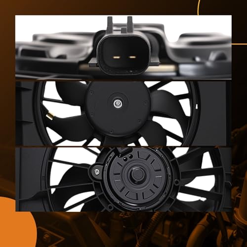Image of maXpeedingrods 2PCS Radiator Cooling Fan for Chrysler Town & Country Left & Right 2001-2005, for for Dodge Caravan /Grand Caravan 2001-2005, for Chrysler Voyager 2001-2003, 4809171AC CH3115123