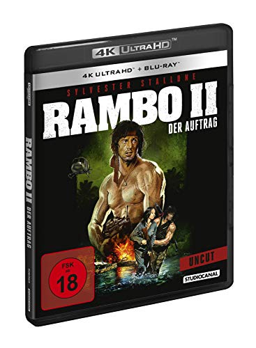 Rambo II – Der Auftrag – 4K Blu-ray (UHD + Blu-ray Disc)