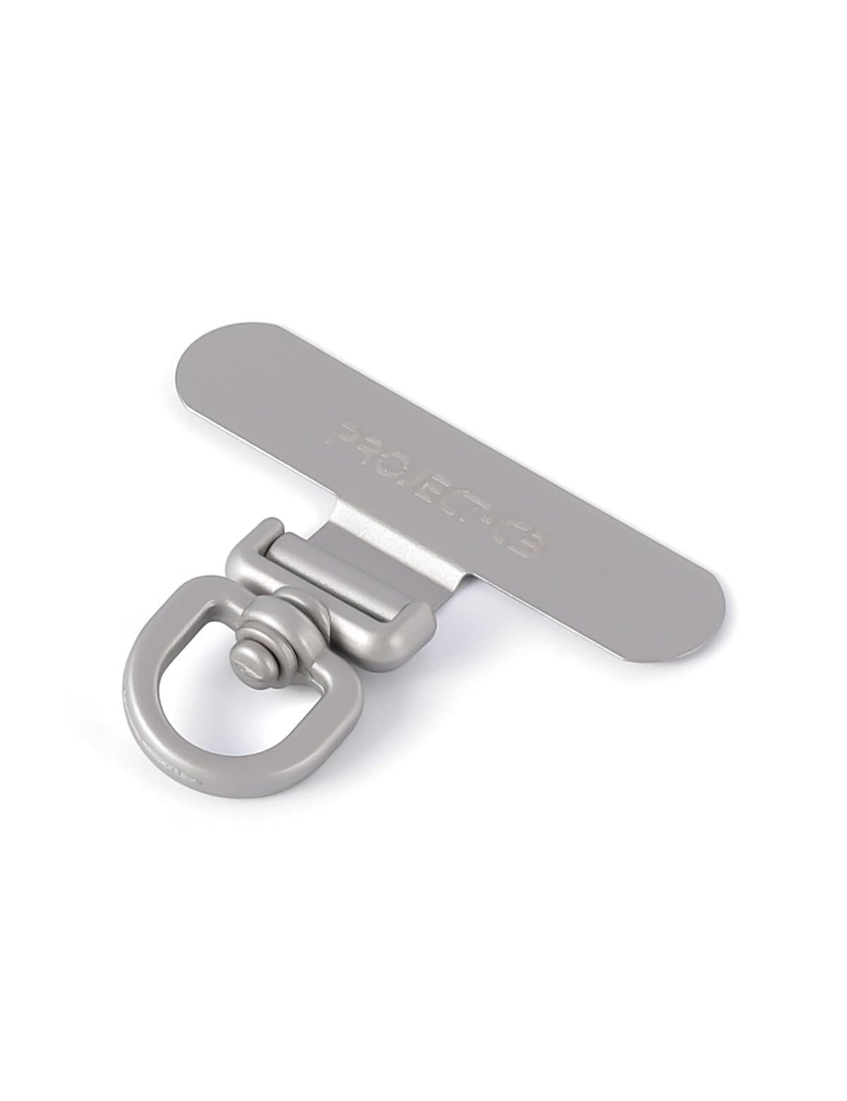 Project-Cb Unisex Silver Phone Lanyard Tether Tab,Phone Strap Metal Patch,Universal Phone Lanyard Tether Patch Without Adhesive(Silver)