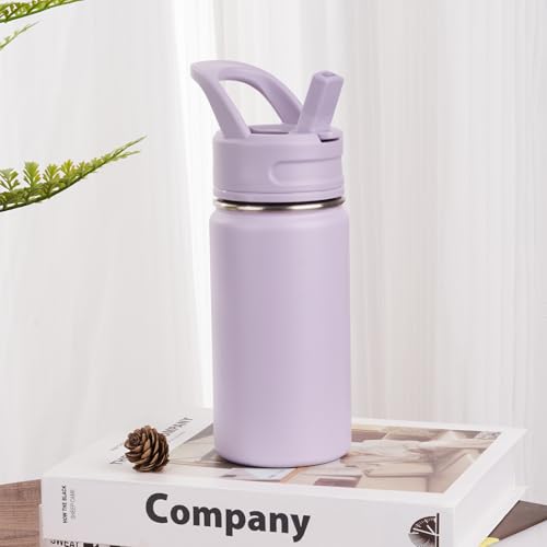 Fijinhom 12Oz Kids Water Bottle For School, Toddler Water Bottles With Straws, Insulated Water Bottle For Boys&Girls thumb #5