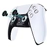 eXtremeRate Stick Analogique pour ps5 Manette,Joysticks Interchangeable pour ps4 Manette avec 3 Hauteurs Ergonomiques, Chromé Argenté #2