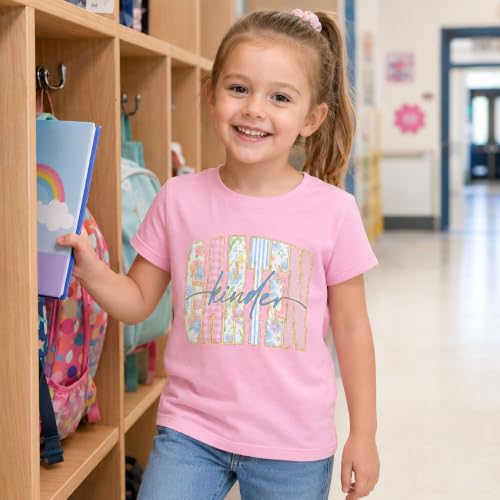 Image of Kindergarten Shirts for Girls Watch Out Kindergarten Here I Come Shirt Kids Back to School T Shirt Children School