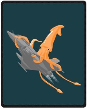 Octopus Soft Fleece Throw Blanket 40" x 50" (Small) Really Cheap