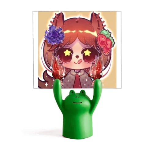 Support pour mémo écureuil mignon, cadeau décoration grenouille dessin animé
