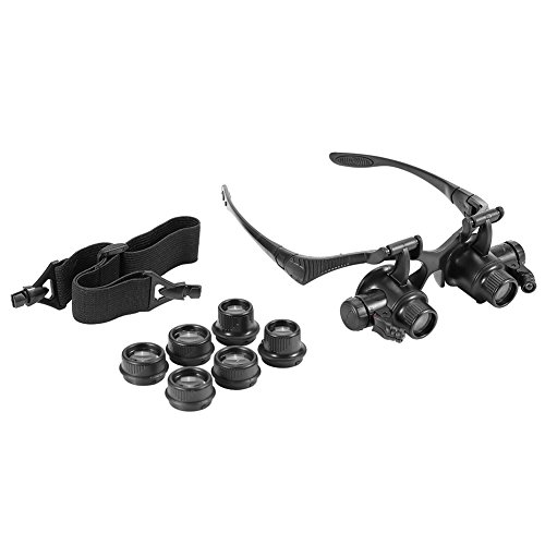 TMISHION Lente d'Ingrandimento con Luce, Lenti